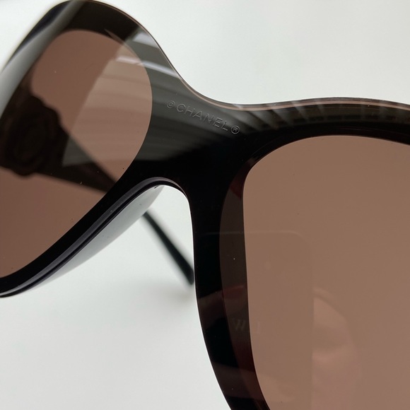 Chanel camellia sunglasses 6032 - Picture 4 of 10